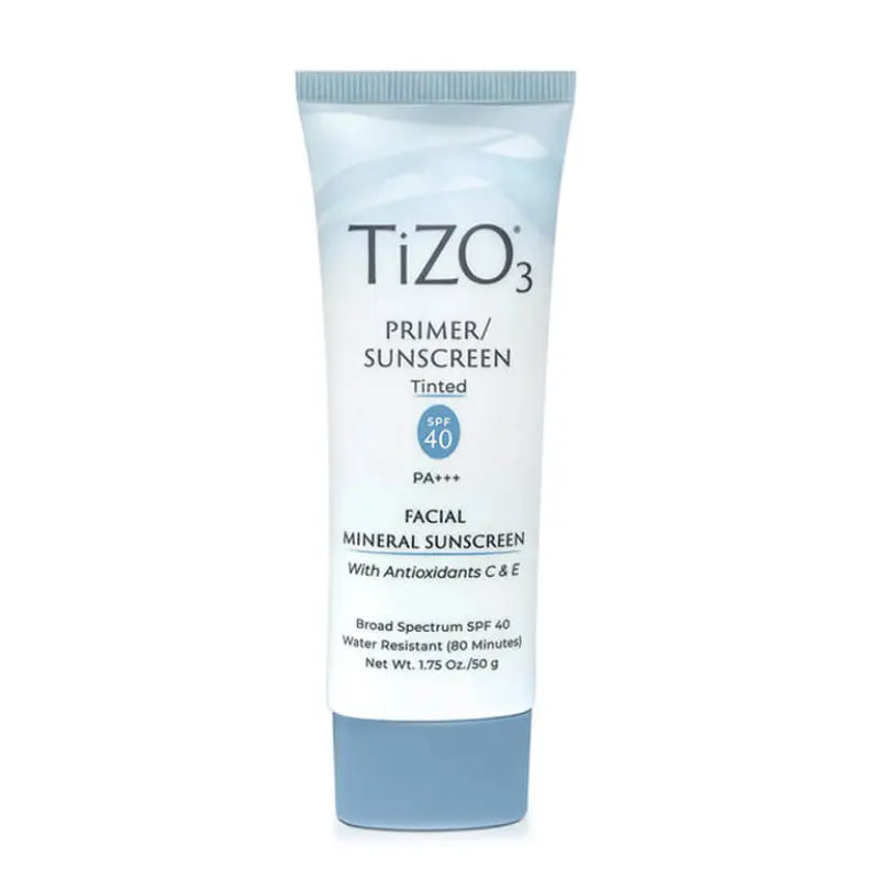 TiZO 3 Facial Primer/Sunscreen Tinted SPF 40 PA+++ 50ml - Сонцезахисний крем/праймер з відтінком 